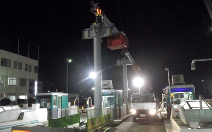 柱建方状況のイメージ画像