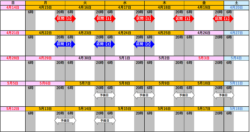 日時のイメージ画像