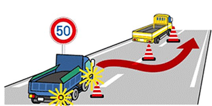 Image image 2 of precautions to take when passing through construction restricted areas