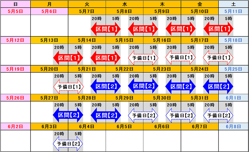 日時のイメージ画像