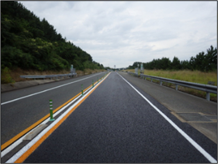 舗装補修後イメージの写真