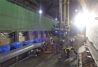 コンクリート打設状況のイメージ画像