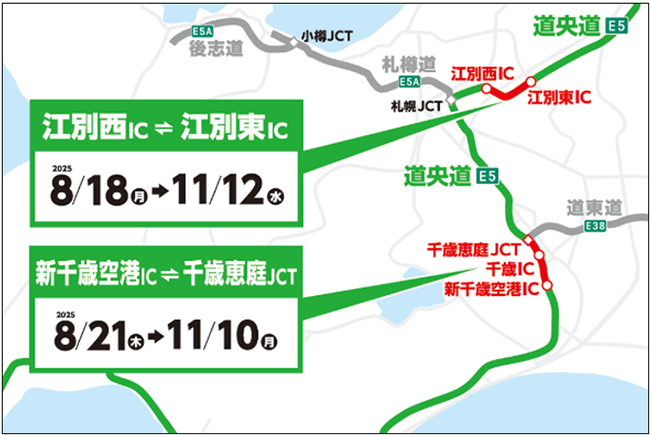 位置図・交通規制予定のイメージ画像