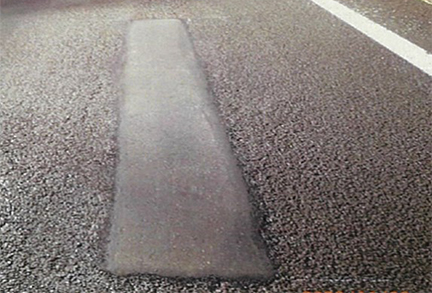 舗装補修後イメージの写真