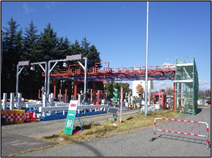 요금소 지붕 공사 후 (이미지) 사진