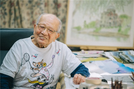 『とちぎ光の芸術親善大使』藤城清治先生の写真