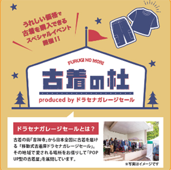 古着販売イベント「古着の杜」のイメージ画像