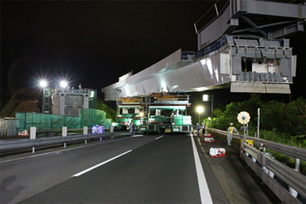 ［ランプ橋の架設イメージ］の写真