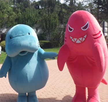 NEXCO東日本マナーアップキャラクター「マナーティ」などの参加の写真