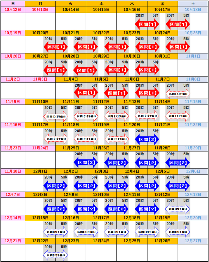 日時のイメージ画像