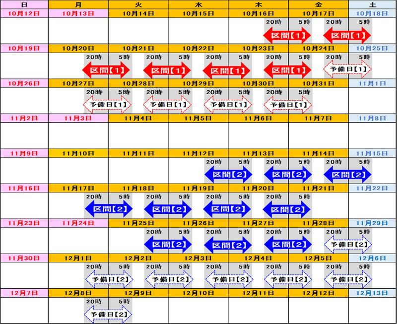 日時のイメージ画像