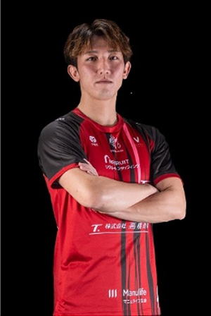 山岸隼選手の写真