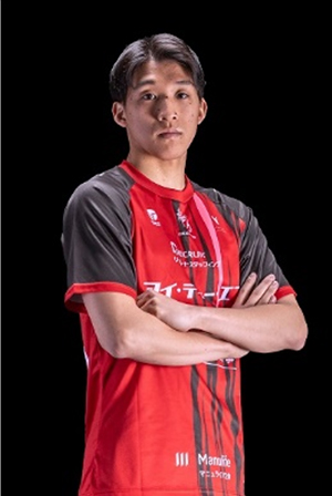 中道優斗選手の写真