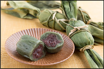 （お土産品例）笹だんごの写真