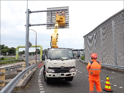 標識　点検状況のイメージ画像