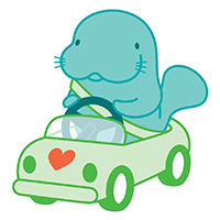 NEXCO東日本マナーアップキャラクター『マナーティ』のイメージ画像