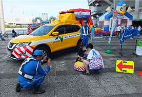 ホームゲームでのイベントブース出展のイメージ画像