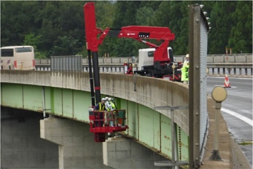 橋梁点検イメージのイメージ画像