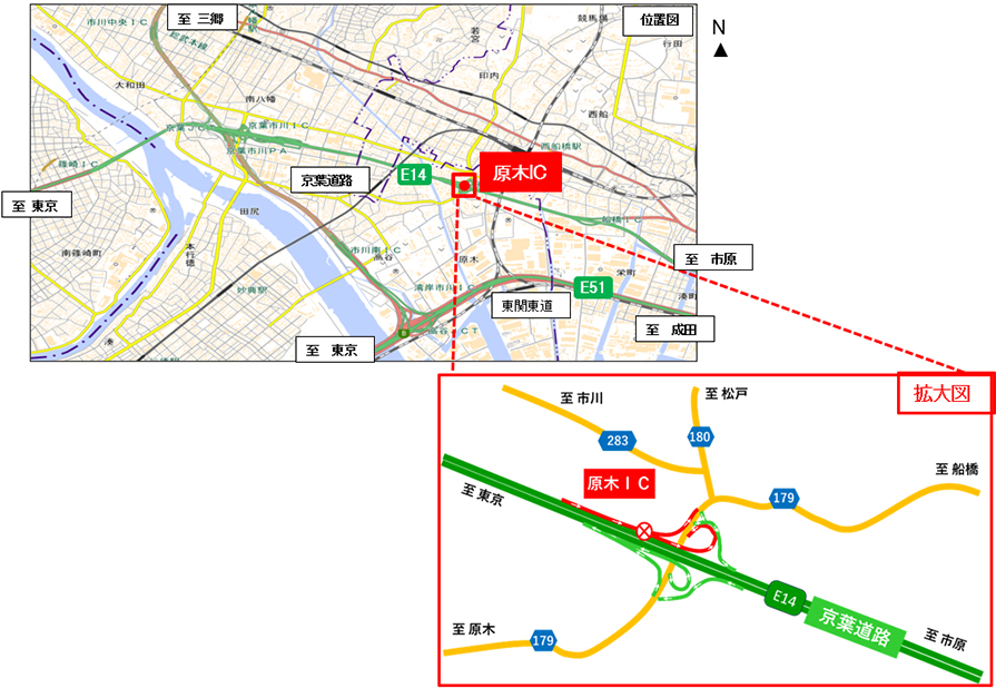 Image of closed area