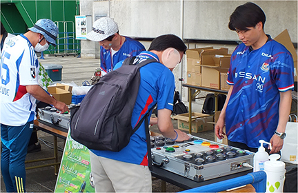 『反射神経ゲーム』の様子のイメージ画像