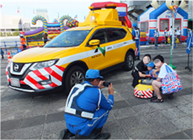 『道路巡回車』の乗車体験のイメージ画像