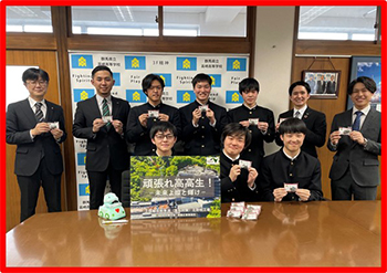 Image of donations to neighboring schools