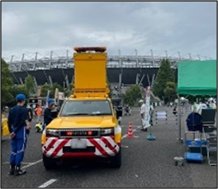 道路巡回車展示の様子のイメージ画像