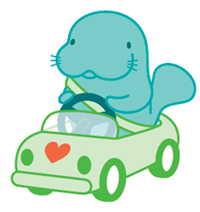 NEXCO東日本　マナーアップキャラクター『マナーティ』のイメージ画像