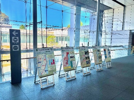 【参考：過去に実施したパネル展示の様子】の写真1