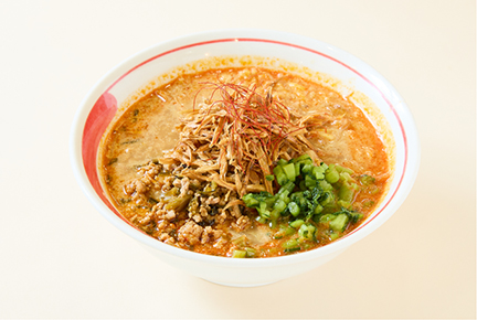 【長野県代表：野沢菜味噌担々麵】上信越道　東部湯の丸SA（下り線）の写真