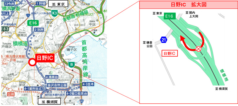 閉鎖箇所のイメージ画像