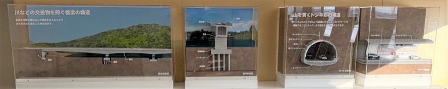 ④小型模型（橋梁・トンネル）の写真