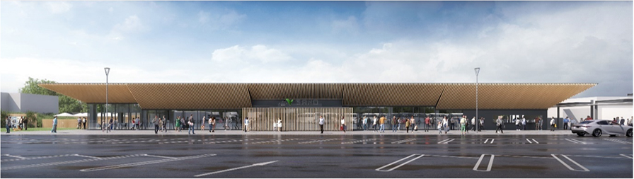 佐野パークSA　©隈研吾建築都市設計事務所のイメージ画像