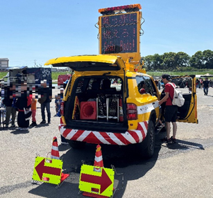 『はたらくクルマ』の展示のイメージ画像