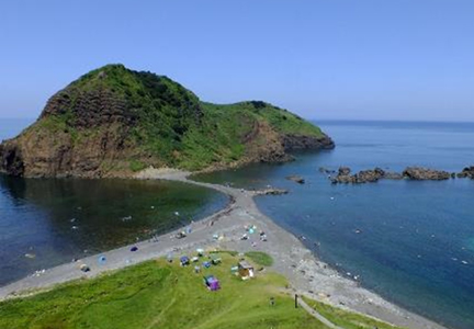 二ツ亀海水浴場の写真
