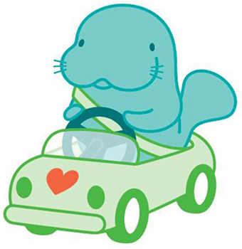 NEXCO東日本マナーアップキャラクター　マナーティのイメージ画像