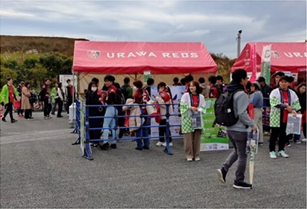 NEXCO東日本事業PRブース出展（埼玉スタジアム2○○2）の写真