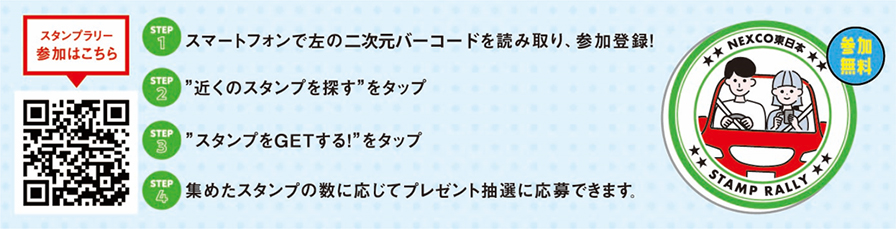 北海道スマホスタンプラリー　参加方法のイメージ画像