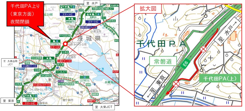 閉鎖箇所のイメージ画像