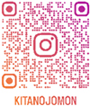 北の縄文道民会議公式Instagramへの二次元コード画像リンク（外部リンク）