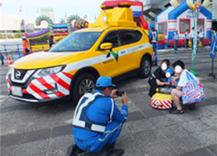『道路巡回車』の乗車体験のイメージ画像