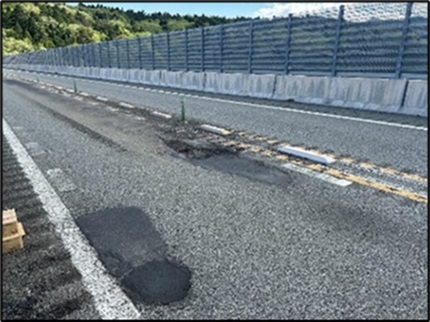 道路保全工事　施工前写真のイメージ画像