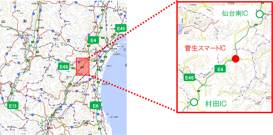位置図のイメージ画像