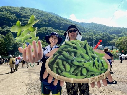 デカハンドを使った写真のイメージの写真