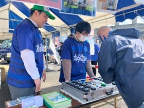 水戸ホーリーホック　ホームゲームでのイベントブース出展の写真2