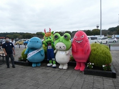 友部SA（上り線）開催イベントでの連携の写真2