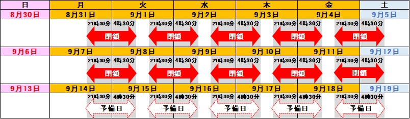 日時のイメージ画像