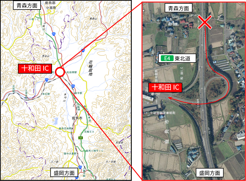 閉鎖箇所のイメージ画像