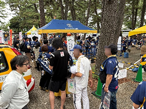 ザスパ群馬　ホームゲームでのイベントブース出展のイメージ画像1