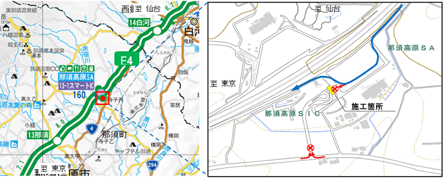 閉鎖箇所のイメージ画像